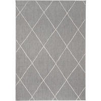 OUTDOORTEPPICH Metro Grau 200x290 cm - Grau, Kunststoff (200/1cm) - KUNSTLOFT