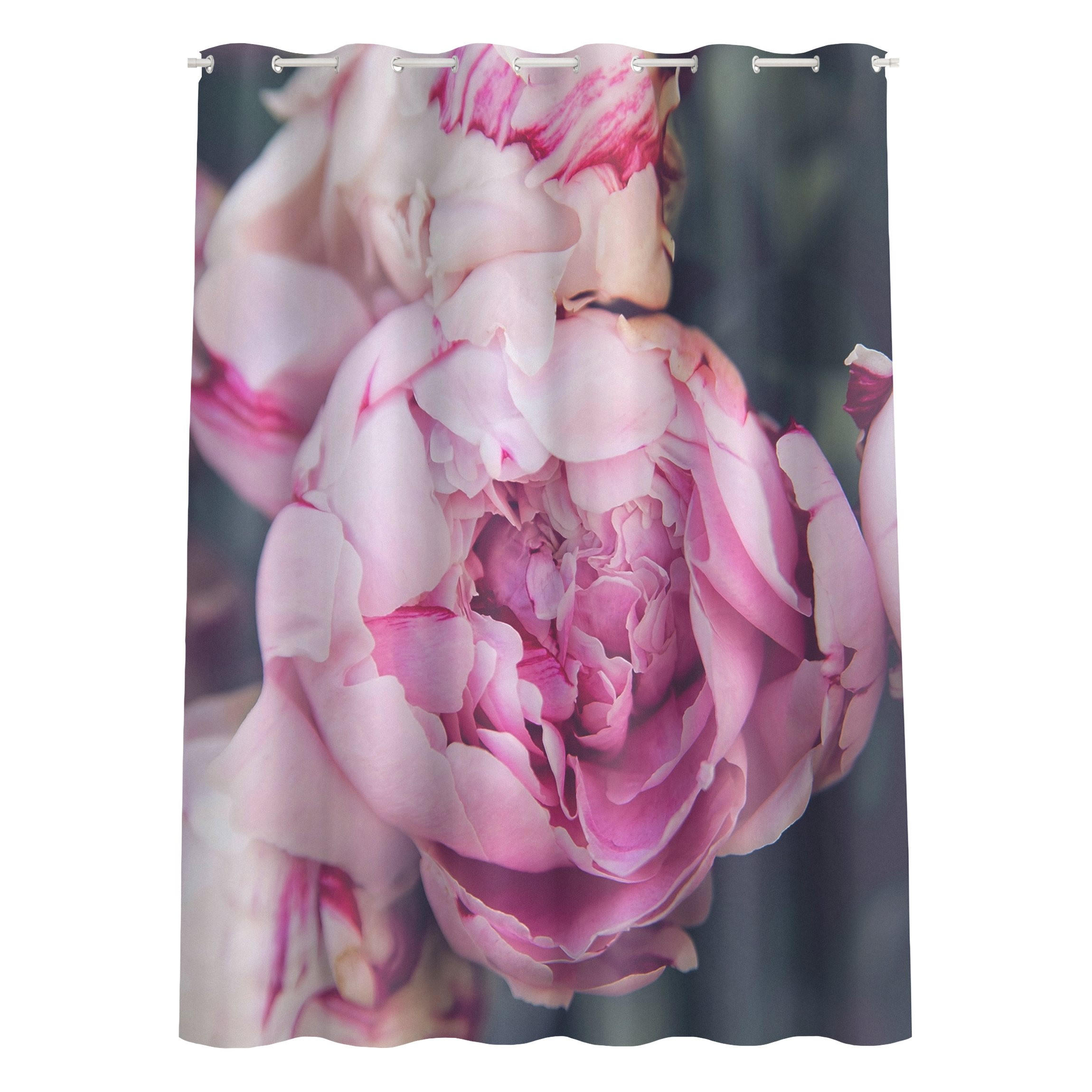 Bilderwelten Duschvorhang Rosa 180x200 cm