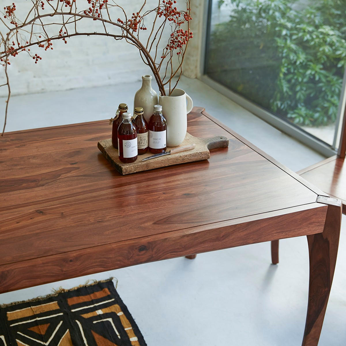 TISCH Luna Braun aus Palisander - Braun, Holz (90/180/76cm) - Tikamoon