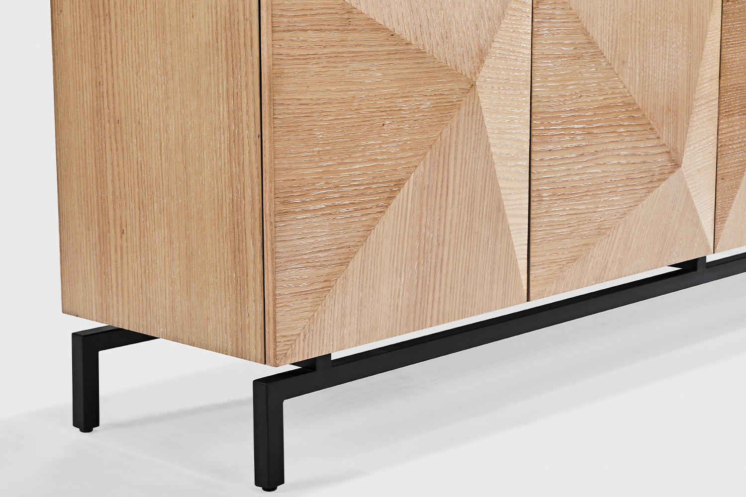 Thumbnail - Kawola Lowboard, Braun, Schwarz, Holz, 2 Fächer, Rechteckig, 180x60x40 cm, Wohnzimmer, Wohnwände, Lowboards, Lowboards s...