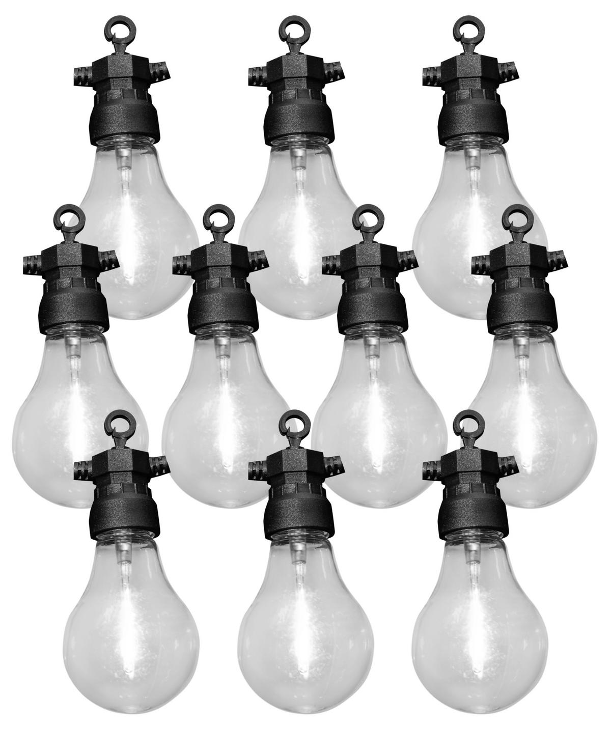 PARTYLICHTER 13.5/13.5/29cm - Schwarz, Kunststoff (29cm) - Luxform
