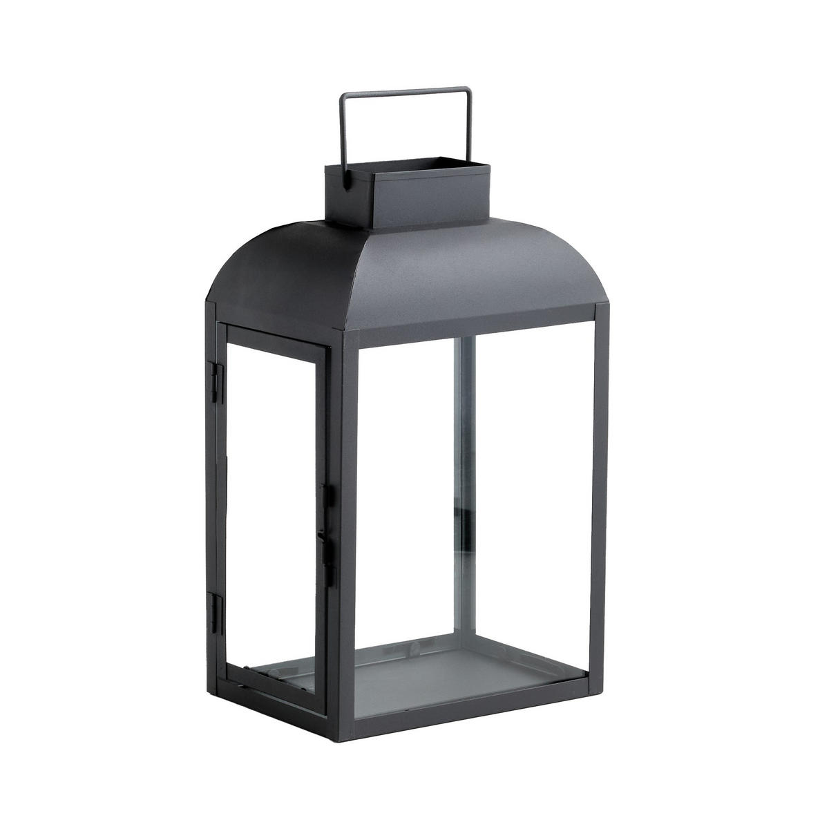 LATERNE Dune - Schwarz, Metall (15/34.5/21.5cm) - home&you