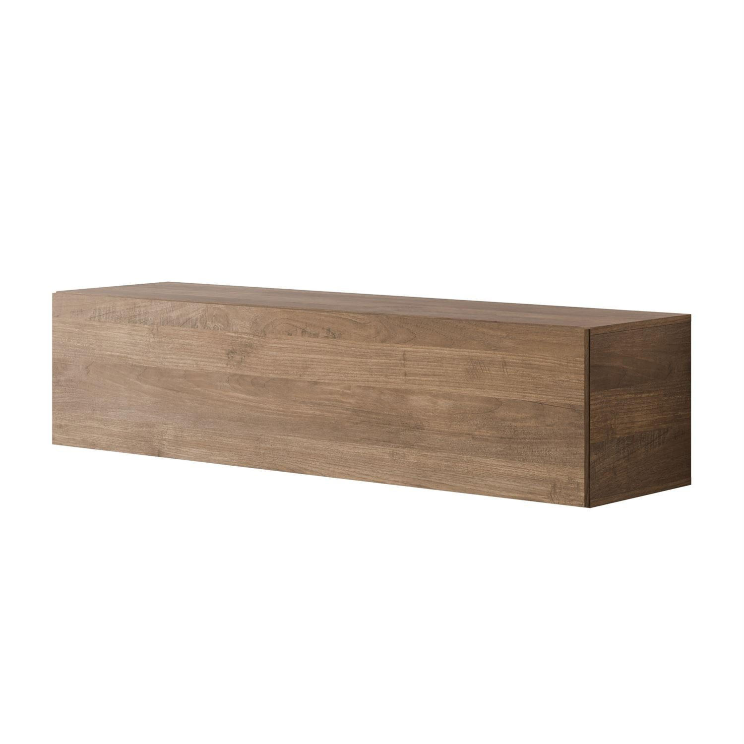 HÄNGENDER TV-Unit COLGANTE NUSSBAUM 150 cm LED - Nussbaumfarben, Holzwerkstoff (150/36/40cm) - Lookway