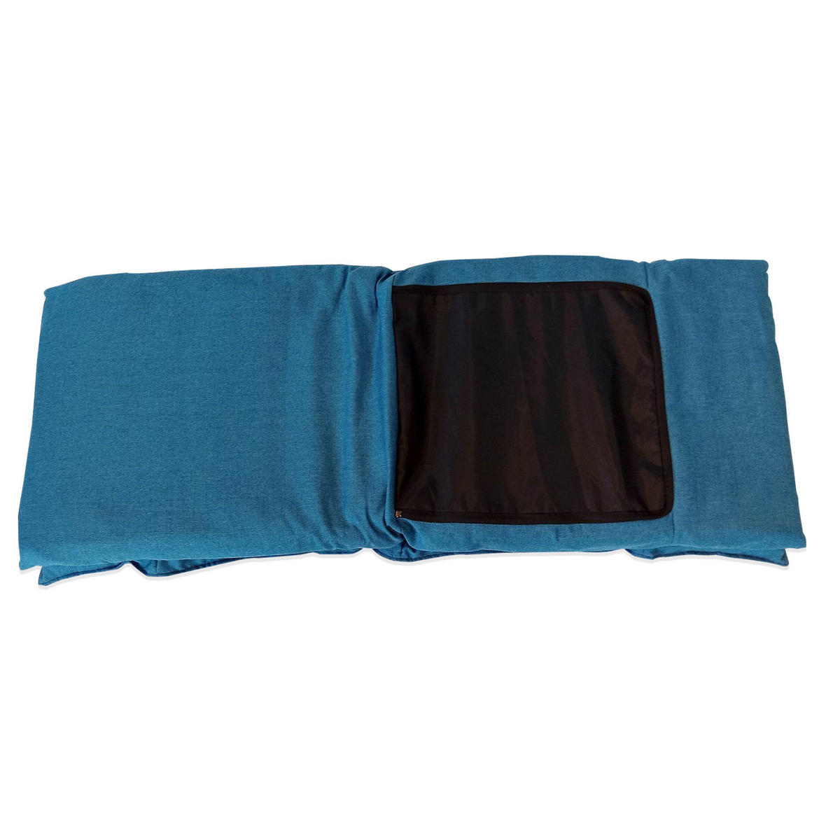 MEDITATIONSTUHL Blau 15/56/135 cm - Blau, Textil (15/135/56cm) - Mobili Rebecca