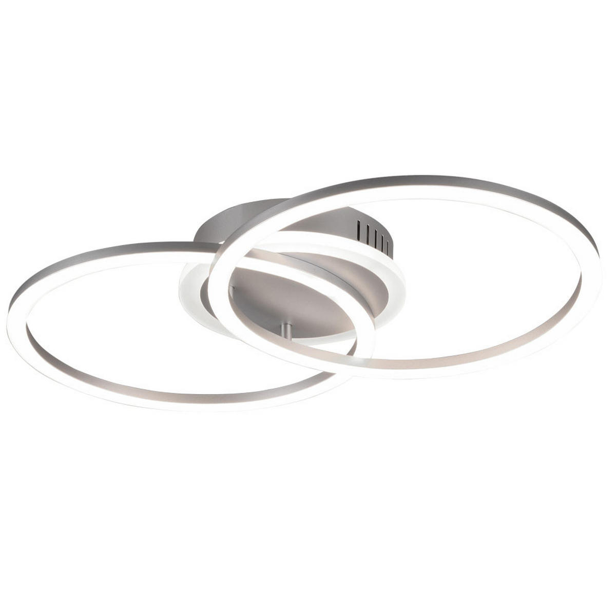 LED DECKENLEUCHTE Venida Silber Metall - Silberfarben, Metall (30/50/7cm)