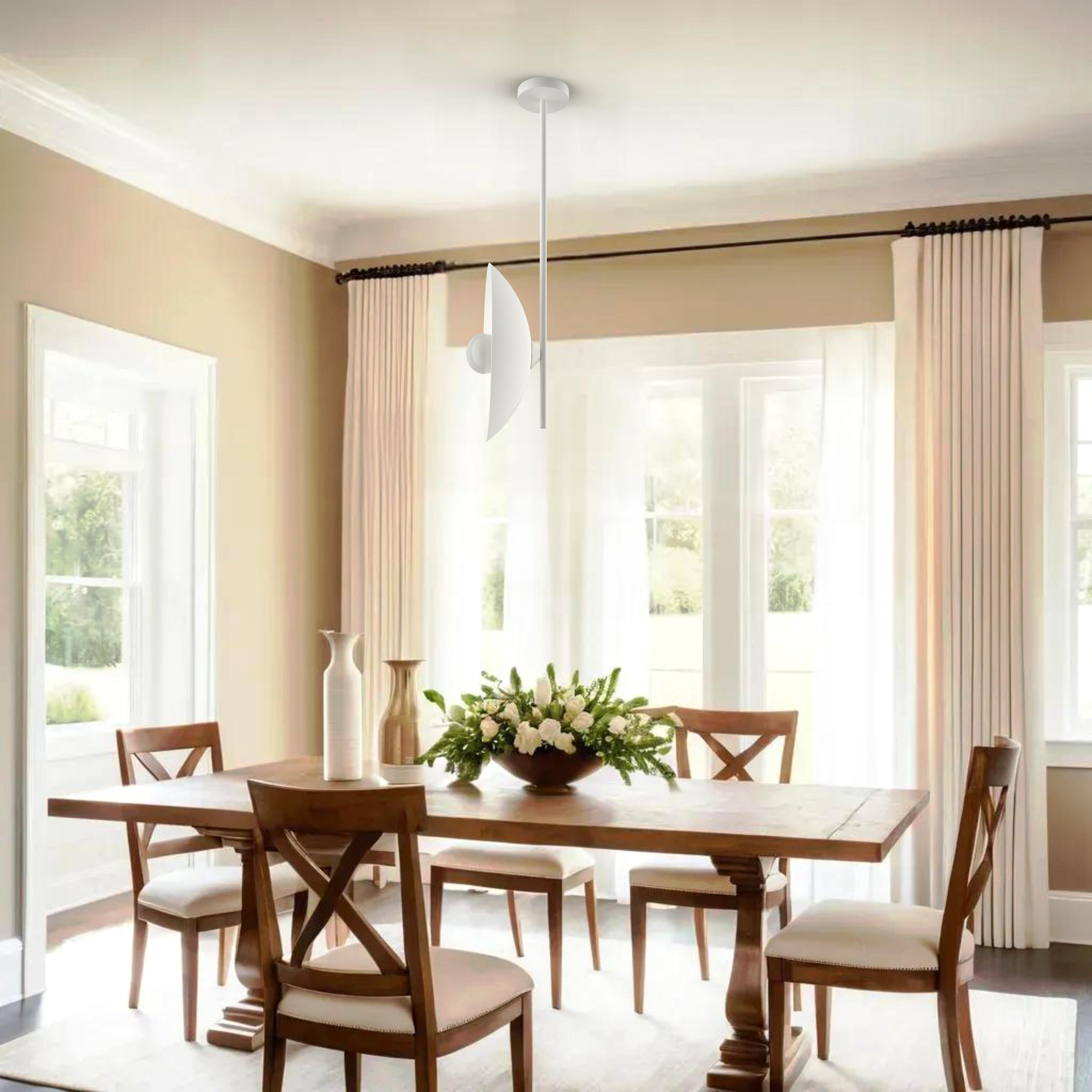 DECKENLEUCHTE - Weiß, Metall (40/40/83cm) - Lumicom