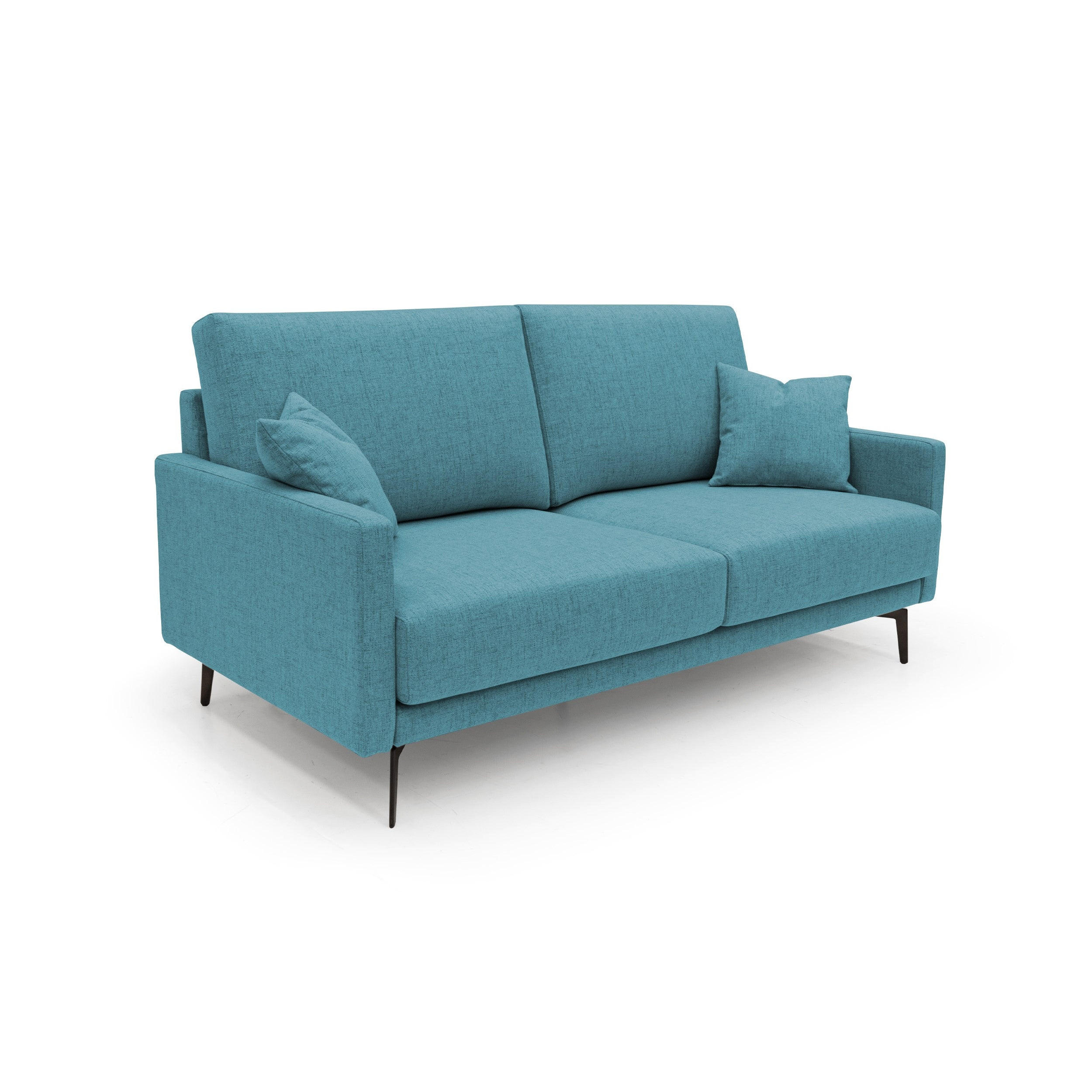 Divani.store Linearsofa Hellblau 140x94x90 cm
