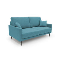 LINEARSOFA Saturno - Hellblau, Textil (180/94/90cm) - Divani.store