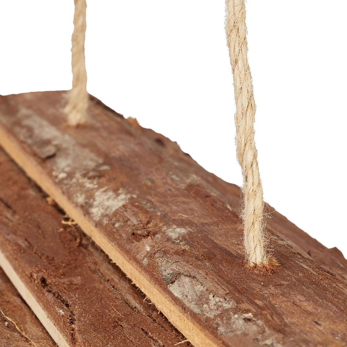 VOGELFUTTERHAUS - Braun, Naturmaterialien/Holz (21/19/32cm) - Relaxdays