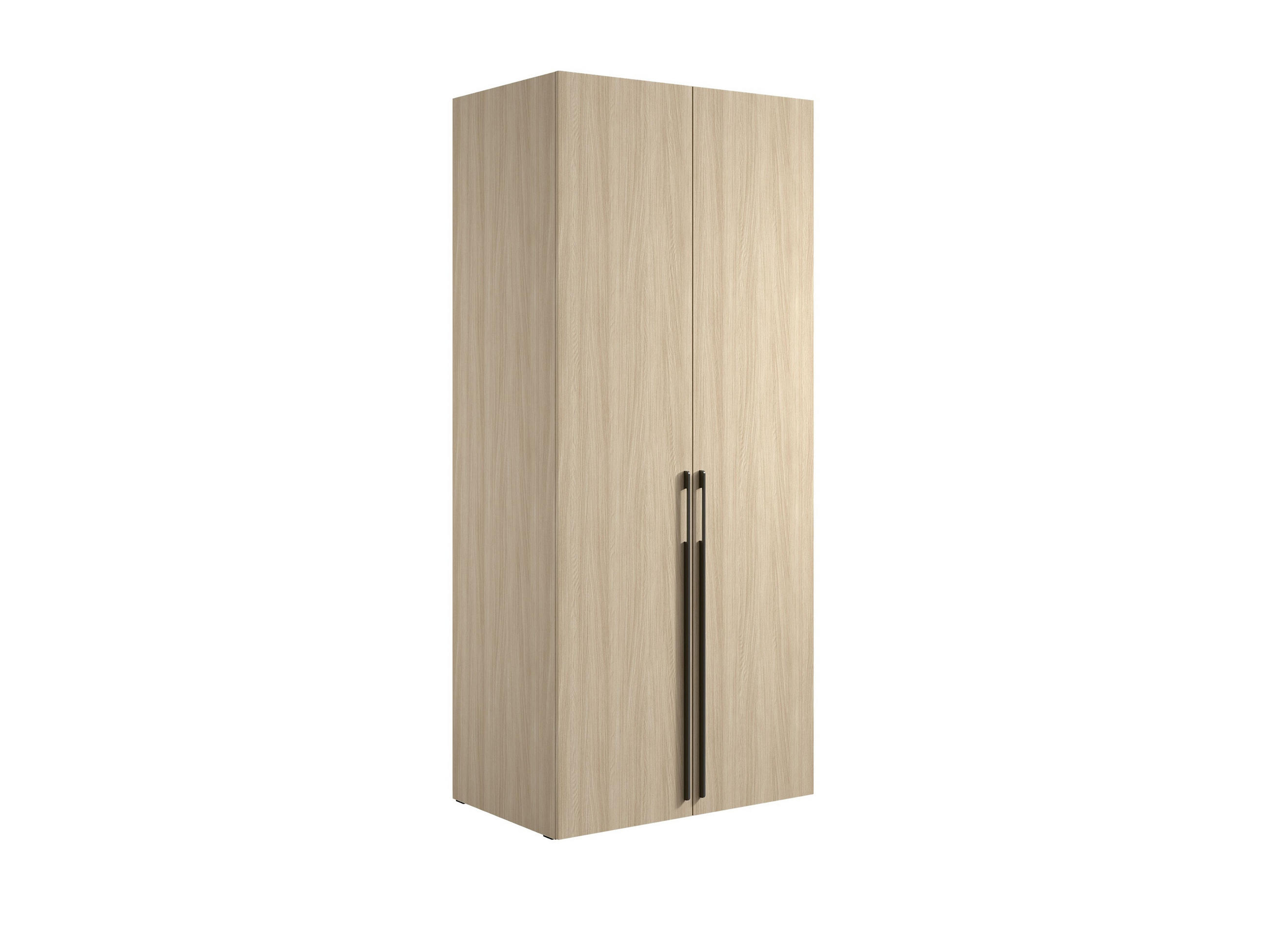 KLEIDERSCHRANK Eiche Barista 91/208/58 - Eichefarben, Holzwerkstoff (91/208/58cm) - RAUMHIRSCH FURNITURE