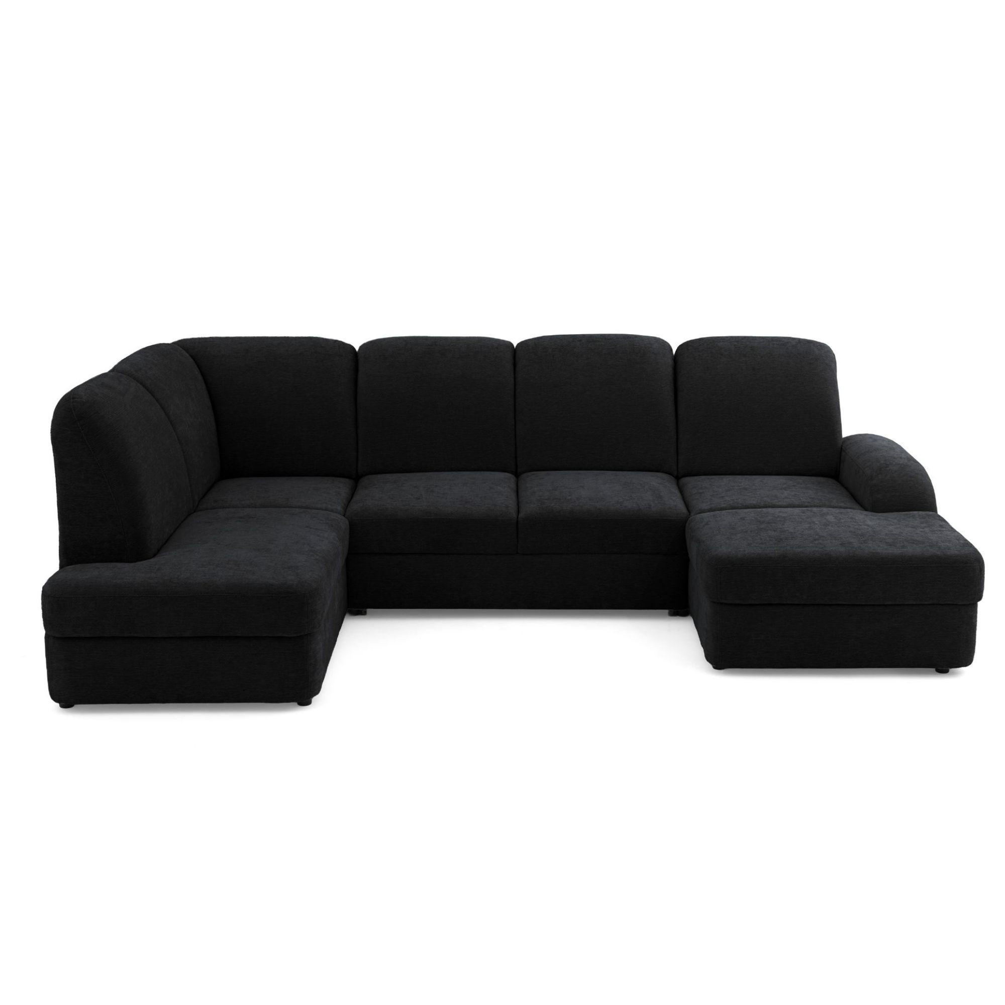 Muffo Ecksofa Anthrazit 280x102x186 cm