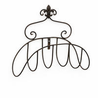 WANDSCHLAUCHHALTER Metall Braun antik 38 cm - Braun, Metall (17cm) - DanDiBo