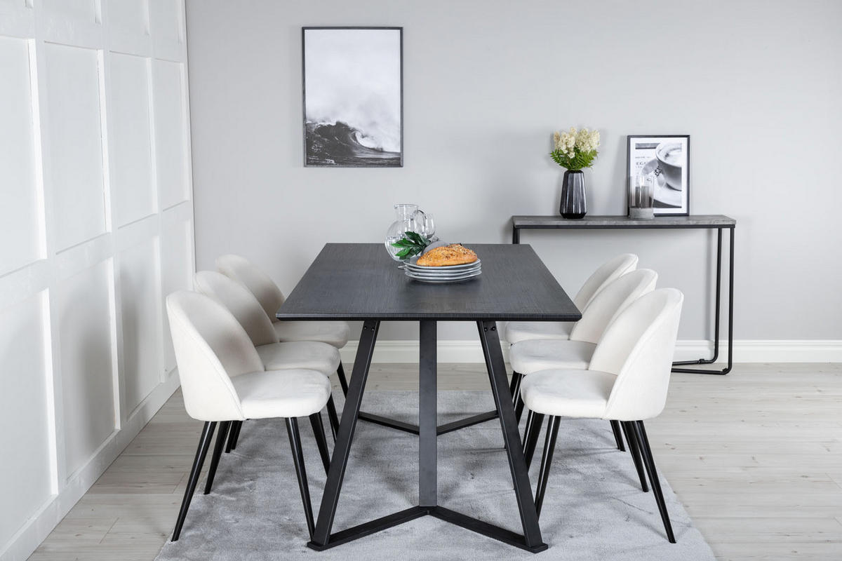 TISCHGRUPPE Beige - Beige, Holzwerkstoff (90/75/180cm) - ebuy24