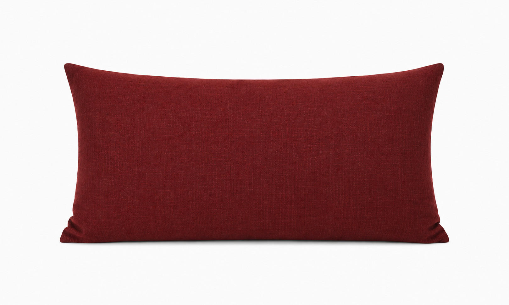 KISSENBEZUG Leinenoptik 30/50 cm Bordeaux - Bordeaux, Textil (30/50cm) - TiborTex