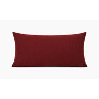 KISSENBEZUG Leinenoptik 30/50 cm Bordeaux - Bordeaux, Textil (30/50cm) - TiborTex