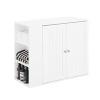 HÄNGESCHRANK Weiß - Weiß, Holzwerkstoff (75/60/30cm) - SoBuy