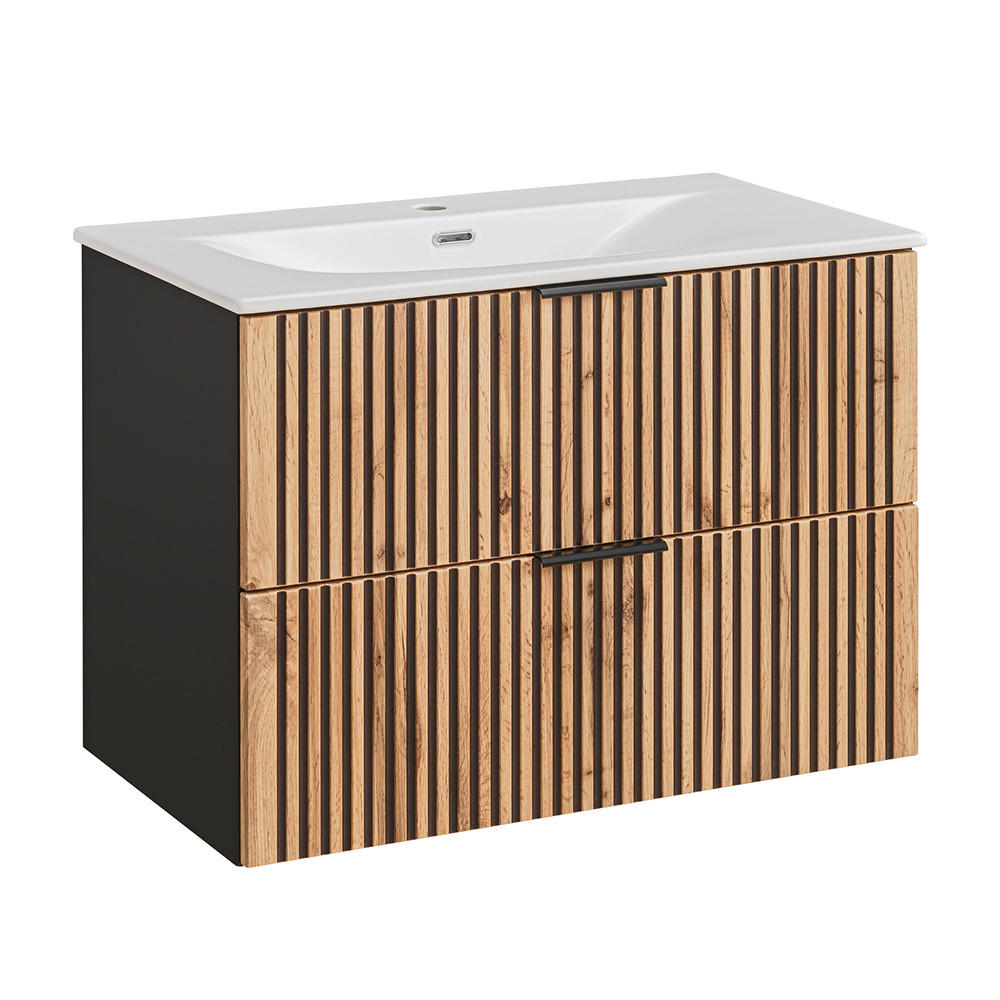 Lomado Waschtisch Braun 81x59x46 cm