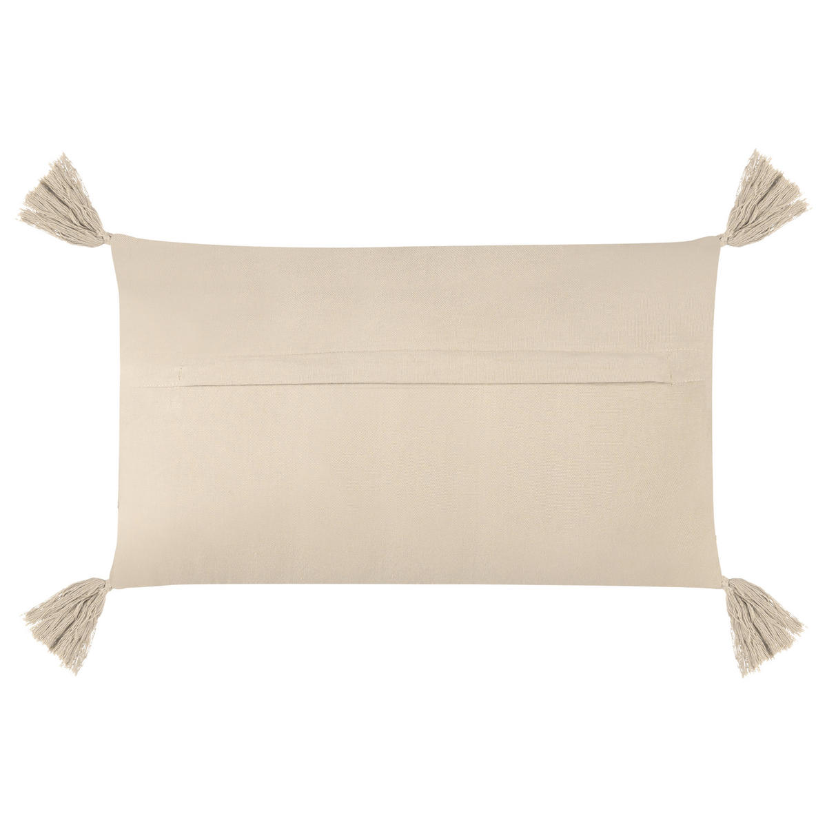 DEKOKISSEN 2er-Set Beige 30/50 cm Caesia - Beige, Textil (30/50cm) - Beliani