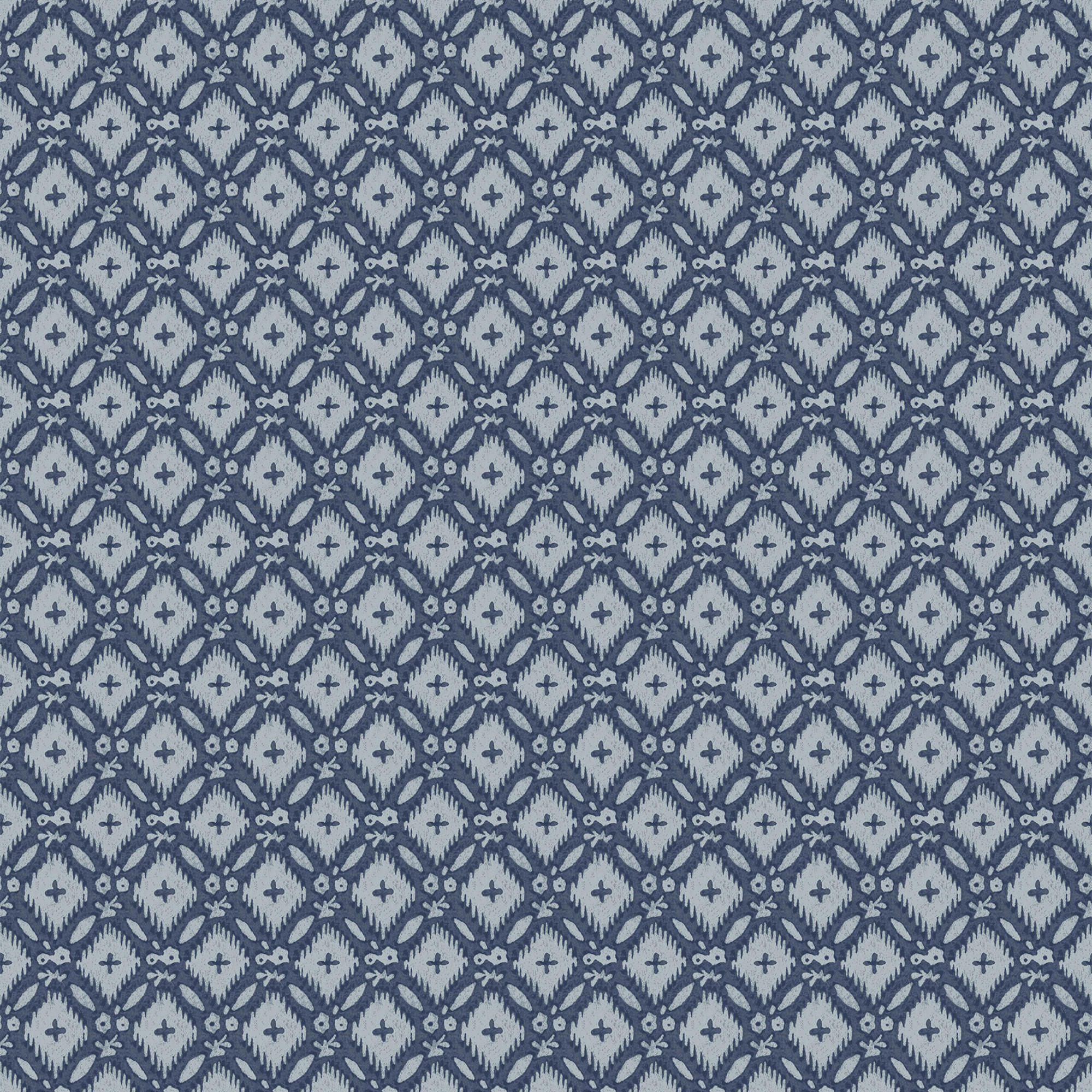 VLIESTAPETE Whitebrook Dusky Seaspray Blau - Blau, Papier/Kunststoff (52/1000cm) - LAURA ASHLEY