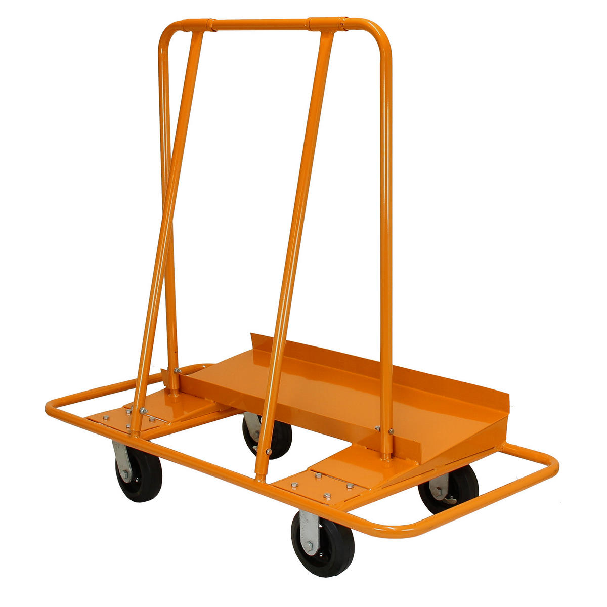 TRANSPORTWAGEN Gipskartonplatten 1000kg - Orange, Metall (111/119/59cm) - Monstershop
