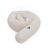 NESTCHENSCHLANGE Cozy "Hungry Hedgehog, Sand" 190 cm Bettschlange - Sandfarben/Rot, Textil (15/190cm) - Sämann – make a difference.