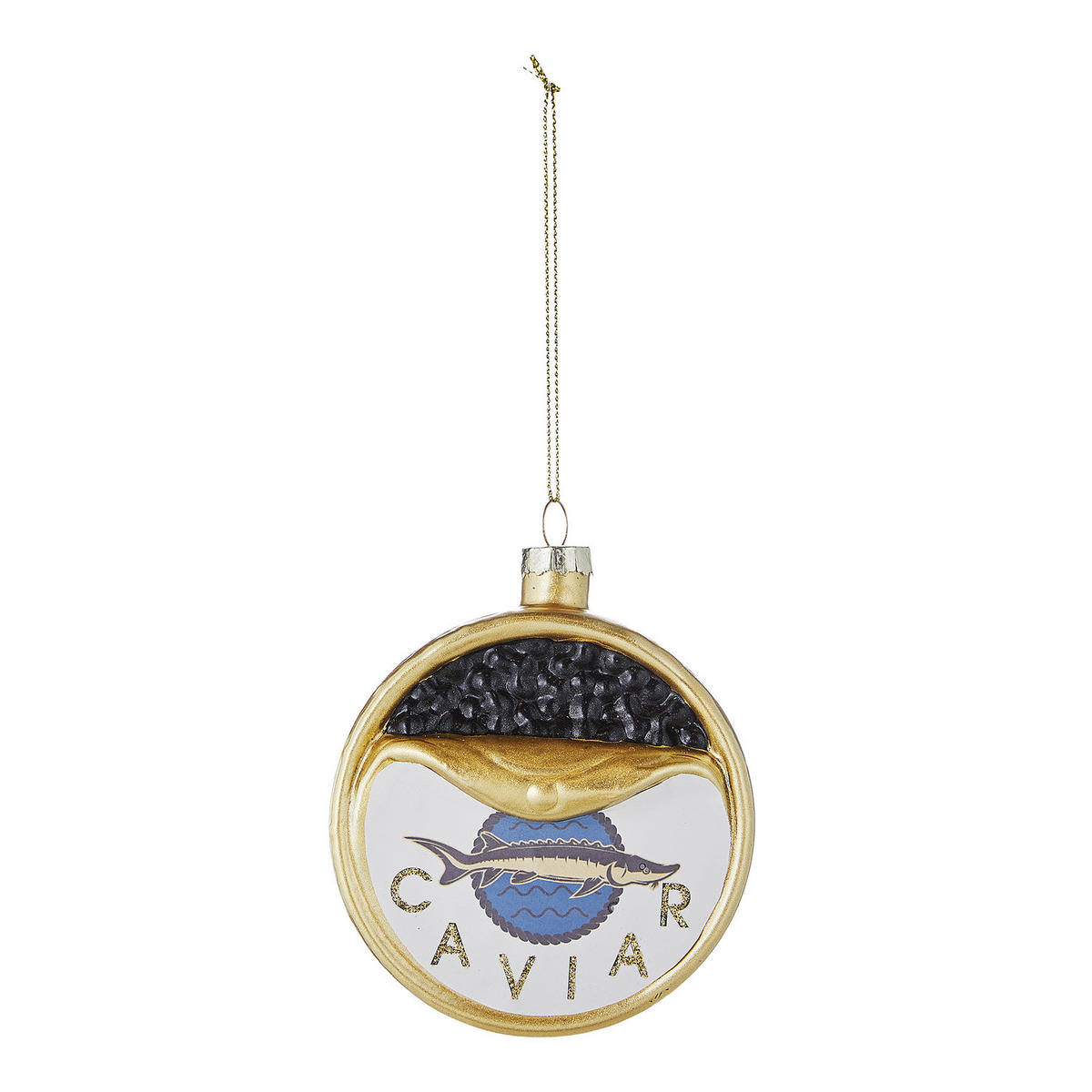BAUMANHÄNGER Hang On Cavier - Blau, Glas (9/4/9cm) - Butlers