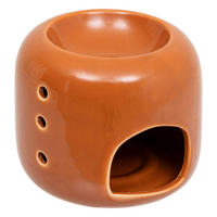 DUFTLAMPE Keramik - Orange, Keramik (12/10/12cm) - Atmosphera Createur d´interieur
