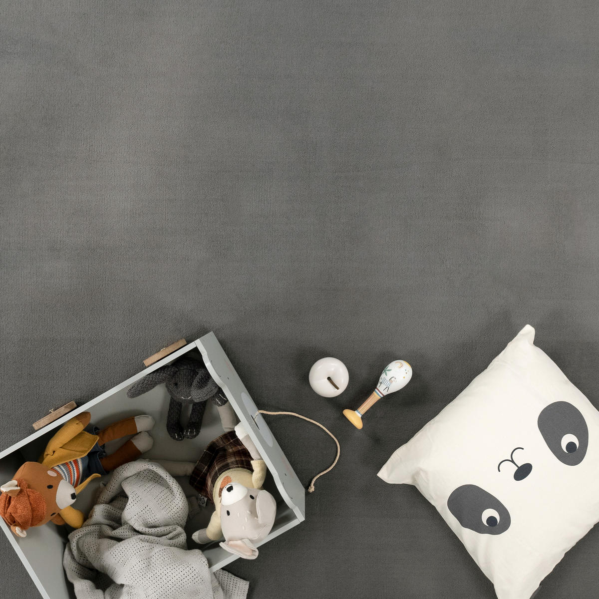 KINDERTEPPICH 140/200 cm Tatami 475 - Grau, Textil (140/200cm) - Paco Home