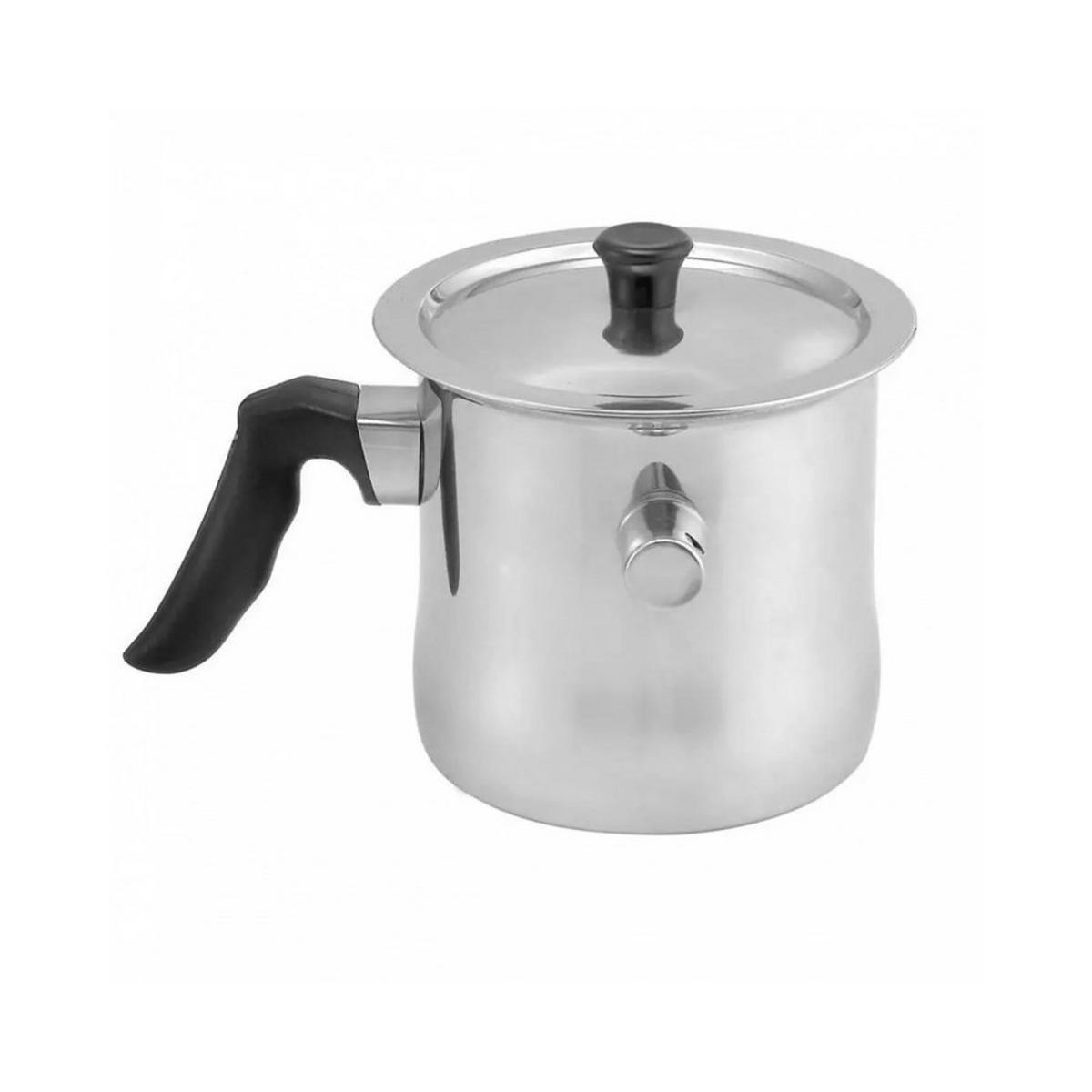 TOPF Silber 13.5/13.5/12 cm KH3110 - Silberfarben, Metall (13.5cm) - Kinghoff 