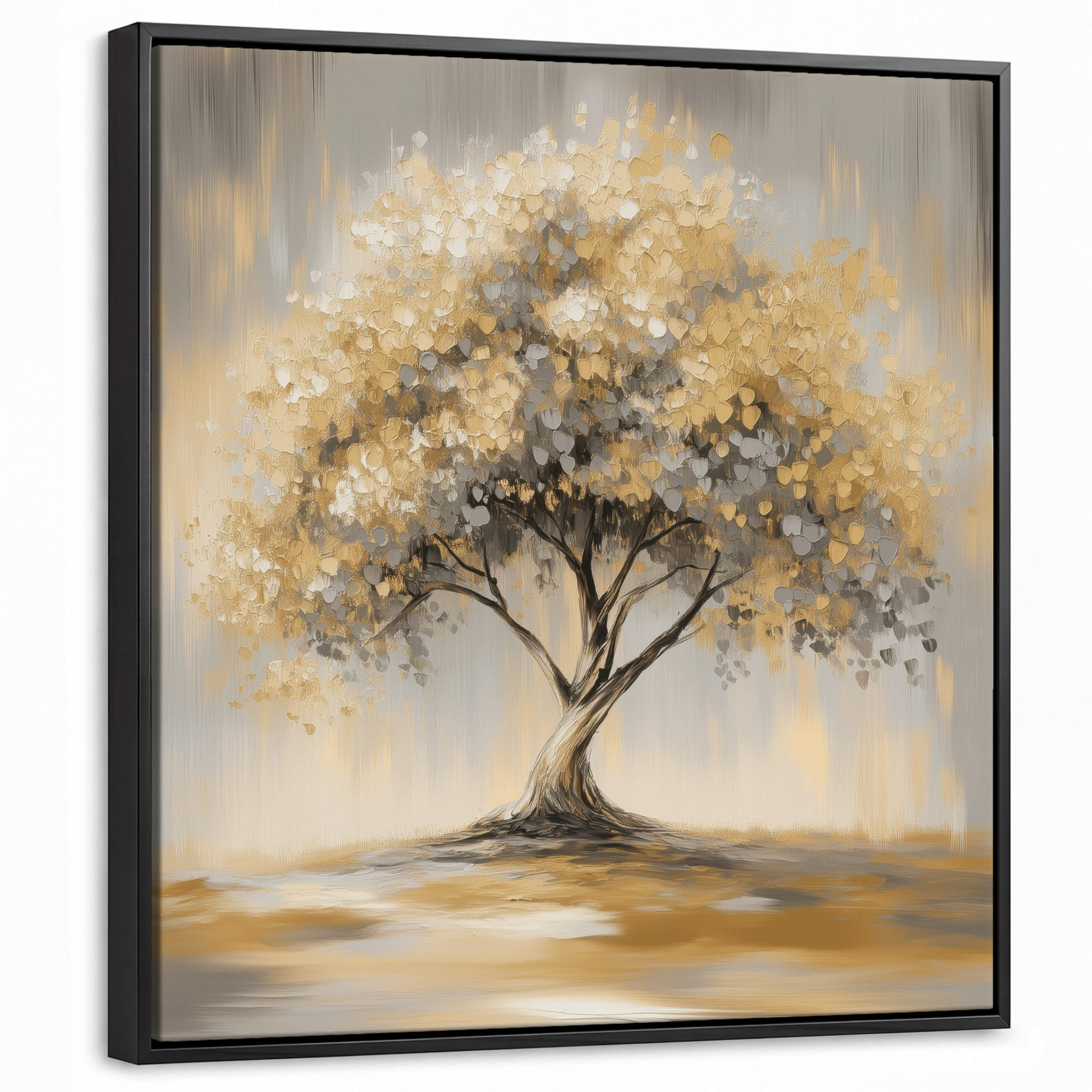 MuchoWow Leinwand Beige 50x50 cm