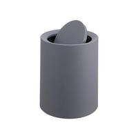 MÜLLEIMER - Anthrazit, Kunststoff (26/31.5/26cm) - Relaxdays