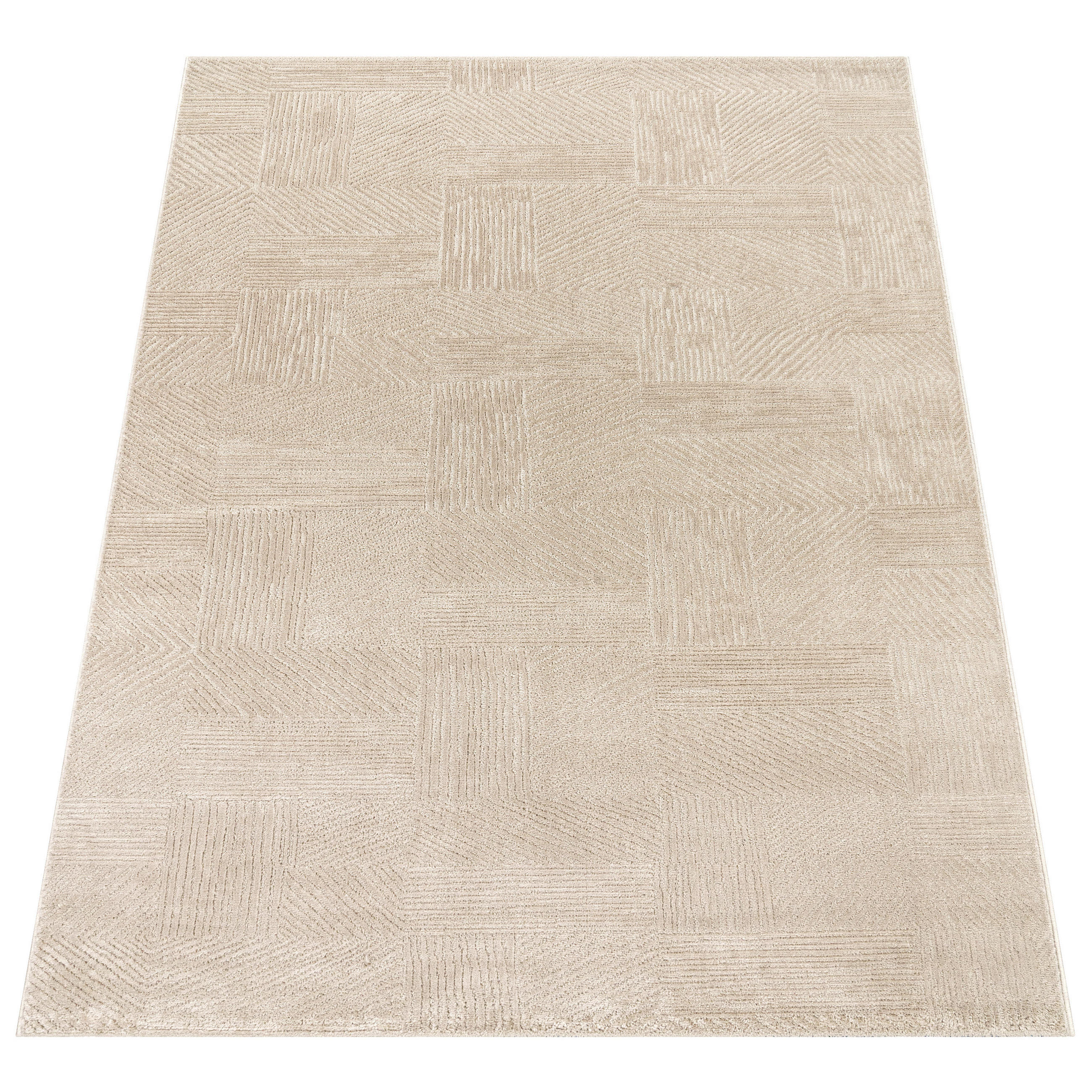 KURZFLORTEPPICH 80/150 cm Tinos 572 - Beige, Textil (80/150cm) - Paco Home