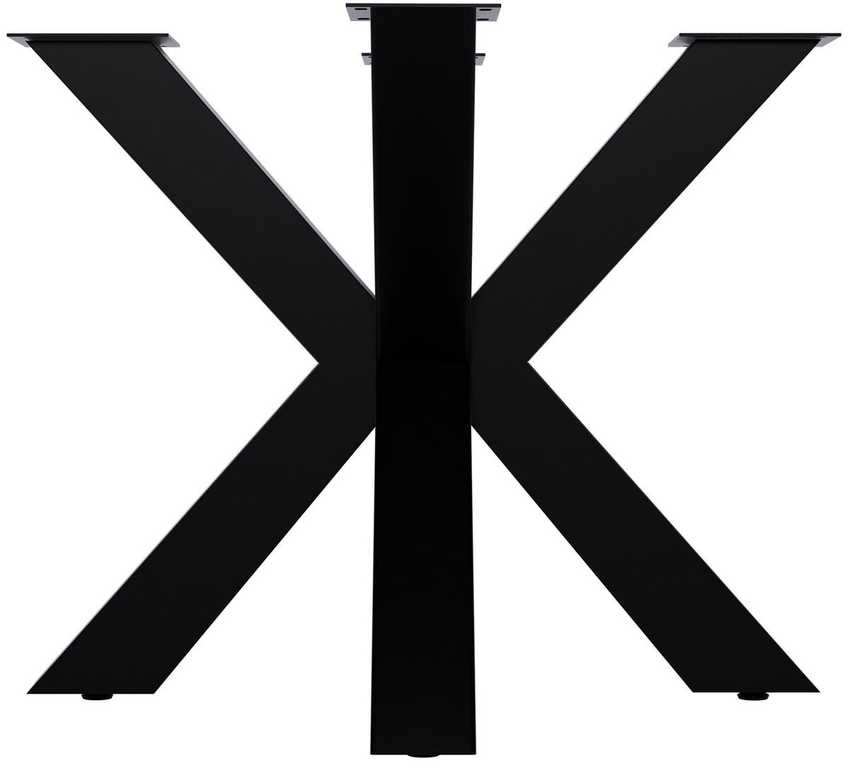 Schwarz, Metall (85/71/85cm) - CLP