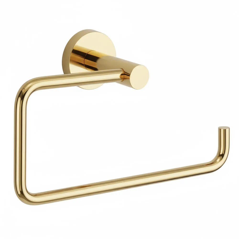HANDTUCHHALTER Rea 5610 Leo Gold - Goldfarben, Metall (7/13/22cm) - REA