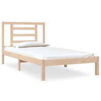 BETT Neames 95.5/195.5 cm - Braun, Holz (90/190cm) - Nettlife