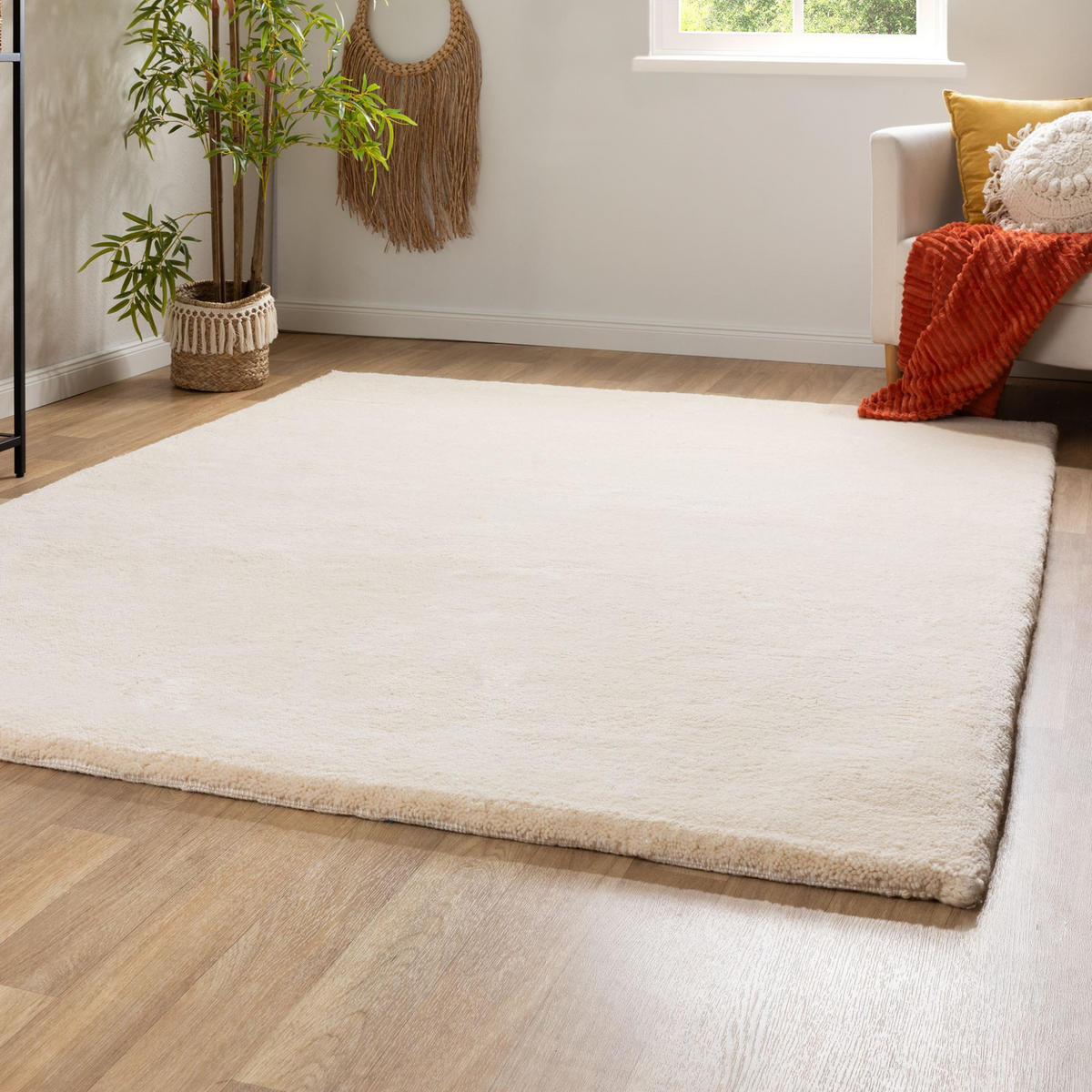 BERBERTEPPICH 200/250 cm Casablanca - Creme, Naturmaterialien (200/250cm) - Steffensmeier