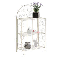 STANDREGAL Rosi antik-creme - Naturfarben, Metall (45.5/81.5/24cm) - TPFGarden