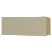 KLAPPHÄNGESCHRANK Kvantum W6B/90 Vanille Matt / Eiche Artisan Matt 90 / 59 / 36cm - Creme/Eiche Artisan, Holz/Holzwerkstoff (90/36/59cm) - Feldmann-Wohnen