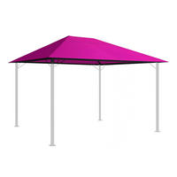 ERSATZDACH Pavillon 3/4 m Beere - Lila, Textil (297/1/397cm) - QUICK STAR