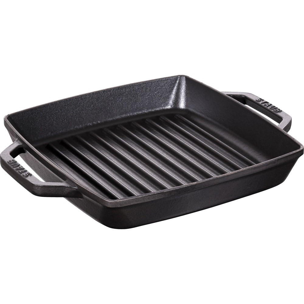 PFANNE Schwarz 29/23/4 cm 405117280 - Schwarz, Metall (29/23/4cm) - Staub