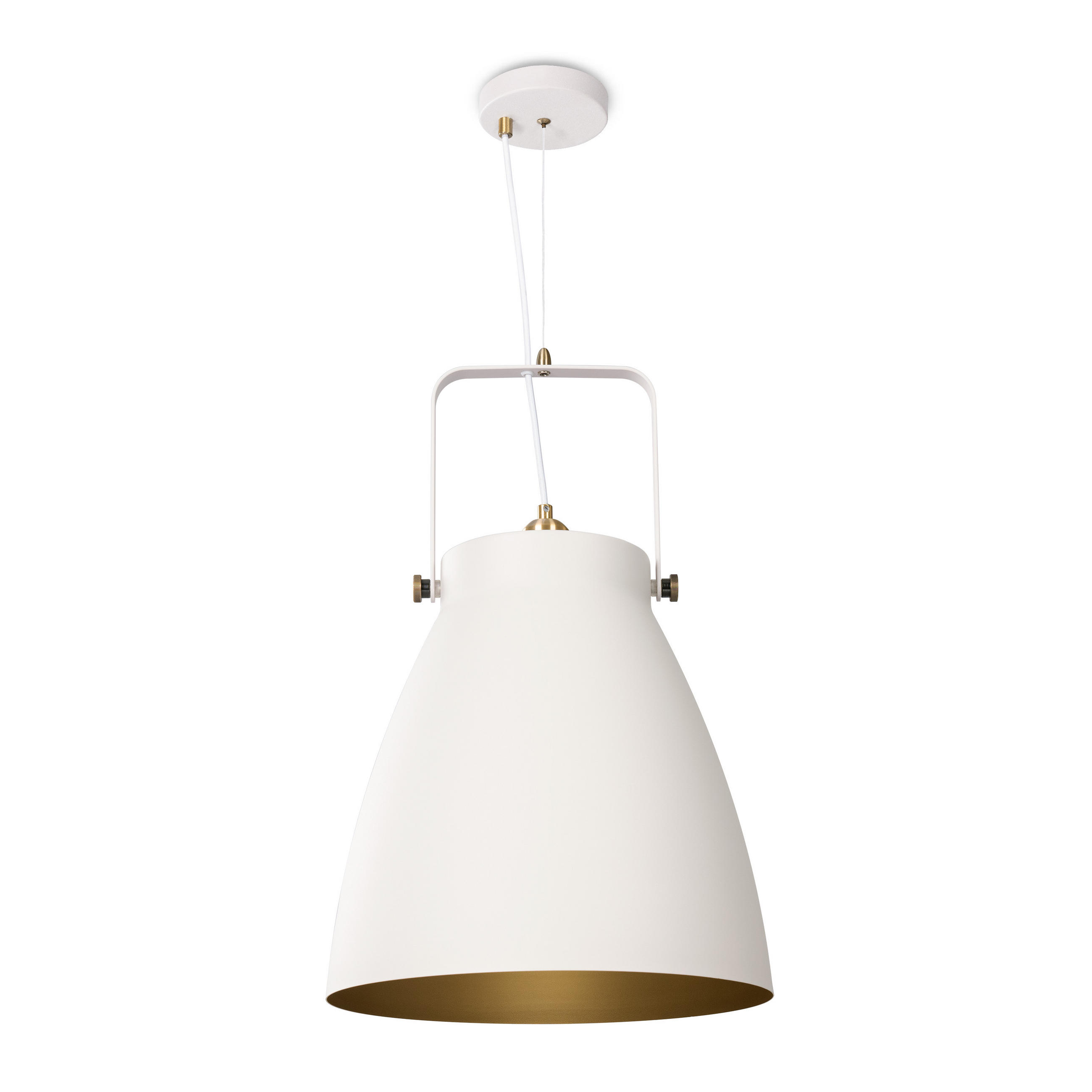 PENDELLEUCHTE Boone Pd - Weiß, Metall (39/39/58.4cm) - Paco Home