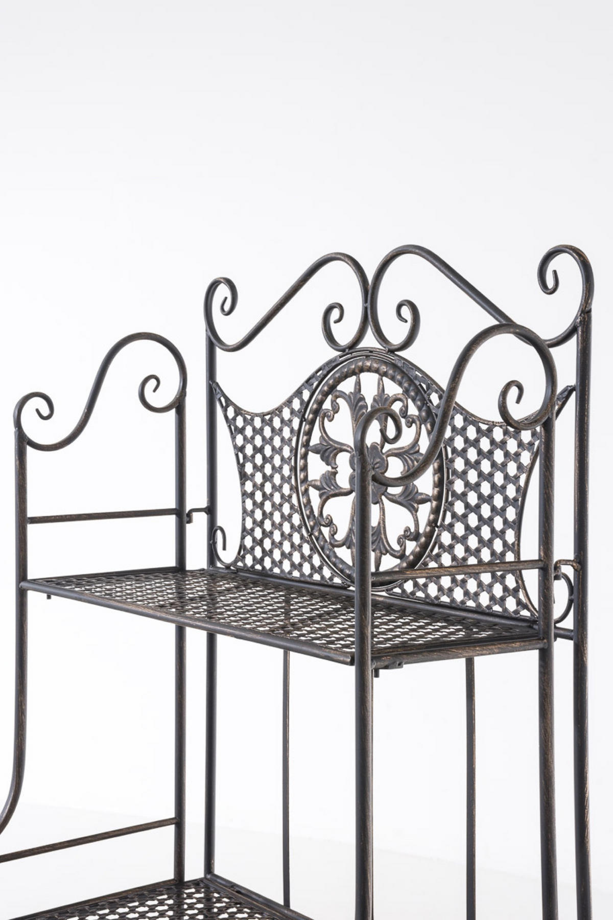STANDREGAL Anic bronze - Dunkelbraun, Metall (61/153/33cm) - TPFGarden