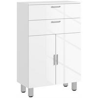 MIDISCHRANK DE-17332 Weiß - Weiß, Holzwerkstoff (30/93/60cm) - ComfortXL