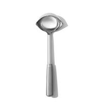 SUPPENLÖFFEL Stahl - Silberfarben, Metall (33cm)