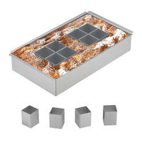 FORMA na koláč - strieborná, kov (31.5/5.5/18cm) - Relaxdays