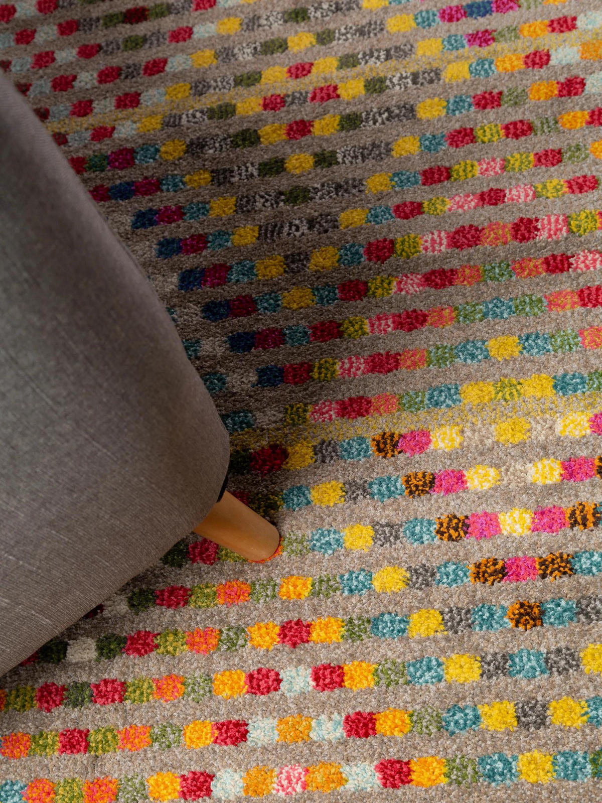 TEPPICH Casa Multicolor 140x200 cm - Multicolor, Textil (140/200cm) - benuta Nest