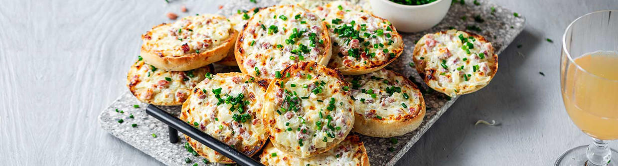 Flammkuchen-Brötchen Header