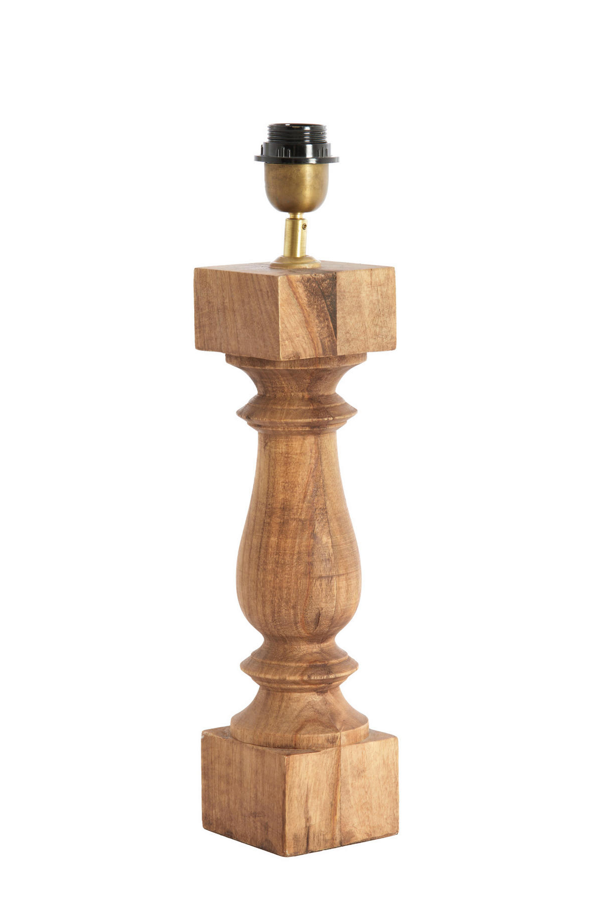 LAMPENFUSS Cumani Braun 10/10/47 cm - Braun, Holz (10/10/47cm) - Light & Living
