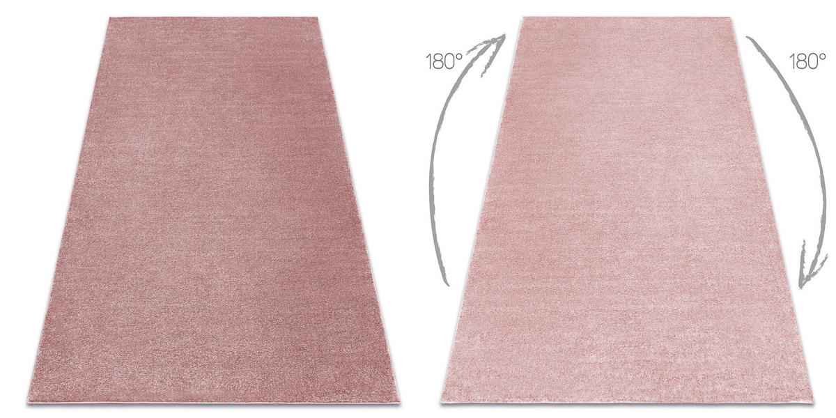 TEPPICH Softy 160/220 cm - Pink, Textil (160/220cm) - rugsX