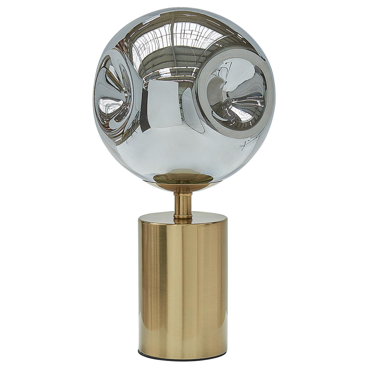 TISCHLEUCHTE Boyd 20/20/45 cm - Messingfarben, Metall (20/20/45cm) - Beliani